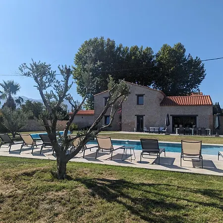 Villa Mas Puig à Saint-Génis Extérieur photo