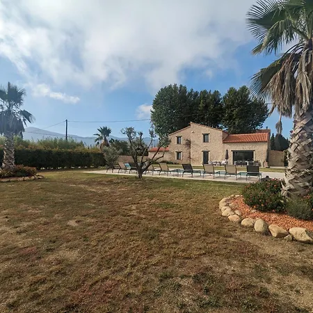 Villa Mas Puig à Saint-Génis Extérieur photo